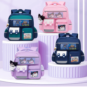 소녀를위한 귀여운 대용량 백팩 유치원 초등 어린이 배낭 사이드 포켓 어린이 학교 선물로 돌아 가기 - Product Image 2