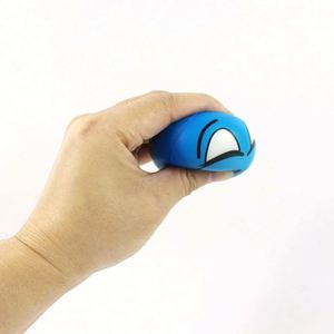 Ballon anti-stress sensoriel en mousse PU souple de 4 cm, forme de dessin animé, logo personnalisé, couleur personnalisée, rebond lent, promotionnel, basketball, football - Product Image 3