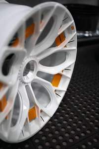 ล้อแม็กฟอร์จเกรดอากาศยาน T6061ลายหลายก้านเคลือบผิวด้วยสีฝุ่นสำหรับ BMW Audi <span class=keywords><strong>Mercedes</strong></span> Porsche - Product Image 3