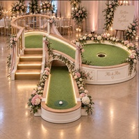 Défi Infinity Putt sur le thème du mariage : Parcours de mini-golf personnalisé à 9 trous, jeu de putting interactif pour location d'événements de mariage