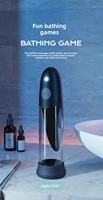 Pompe à pénis et gobelet d'hydrothérapie étanche IPX7 avec écran LCD pour exercices pénien, utilisable à l'eau et à l'air