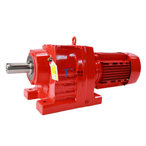 <span class=keywords><strong>Bon</strong></span> <span class=keywords><strong>prix</strong></span> de haute qualité R RF réduction boîte de vitesses couture 60 tr/min 2HP moteur à engrenages hélicoïdaux électrique réducteur de vitesse - Product Image 6
