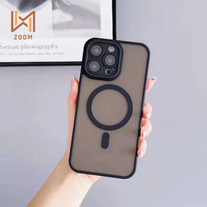 Étui de téléphone portable de qualité supérieure, respectueux de la peau, mat, en TPU+PC, résistant aux chocs, sûr, magnétique, étanche, anti-traces de doigts, pour - Product Image 1