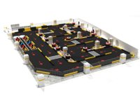 Accessoires de piste de course de Go Kart intérieur/extérieur personnalisés pour Go Karts