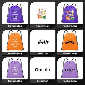 Personalized Custom Promotional <b>Drawstring</b> Bags for Wholesale Sports Outdoor Fitness <b>Backpacks</b> - Product Image 5