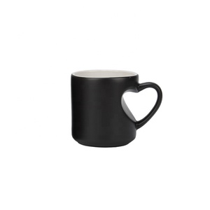 Tazza da Caffè in Ceramica Madou 320 Ml con Manico a Forma di Cuore, Stampa a Trasferimento Termico, Tazza Cambia Colore a Forma di Cuore - Product Image 5