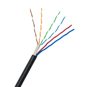 Utdoor-<span class=keywords><strong>cable</strong></span> de alimentación UTP 25awg cat5e, 4 pares con 2 cables de alimentación, <span class=keywords><strong>cable</strong></span> de cámara IP - Product Image 1