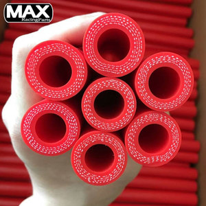 Max phổ Air intake đối với Honda Civic B16 B18 ví dụ như EK động cơ Turbo lá chắn lạnh Air intake Ống cảm ứng bộ lọc màu đỏ - Product Image 6