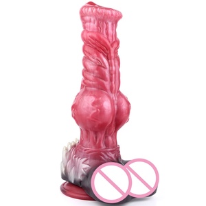 YOCY Nuevo Dildo Monstruo Lobo con Nudo, Tres Tamaños, Juguete Sexual Erótico de Fantasía, Silicona Líquida, Tamaño Pequeño, Cómodo para Mujeres - Product Image 2