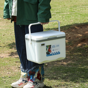 Nevera Portátil Aislada de Polipropileno, Cubo de Hielo Minimalista para Conservación y Enfriamiento de Alimentos, Uso en Automóviles, Campamentos, Picnics al Aire Libre - Product Image 5