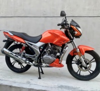 Motocicleta Haojue Dishuang 150 de Gasolina de Segunda Mano, 150cc, Gran Potencia, Monocilíndrica