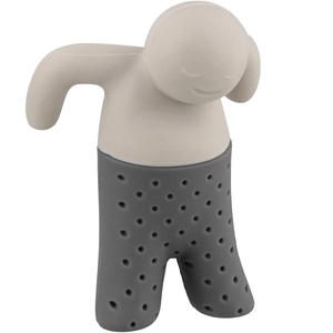 Creative Cute Reusable Silicone <b>Tea</b> Infuser Human Shape <b>Tea</b> <b>Maker</b> Device with Brewing Tool Strainer Fun Kitchenware Gift Gadget - Product Image 1