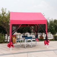 Pavillon de jardin Sibada, mobilier d'extérieur moderne, structure en acier galvanisé, avec moustiquaire, gazebo imperméable 3000 mm