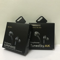 EO-IG955 Earphone ponsel S8 S9 S10 3.5mm, Headset Handfree untuk Samsung dengan paket