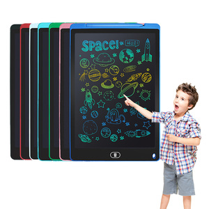 12-inch đầy màu sắc <span class=keywords><strong>LCD</strong></span> bằng văn bản máy tính bảng cho trẻ em xóa được vẽ điện tử Pads Màn hình Doodle Board Memo Pads phong cách - Product Image 1