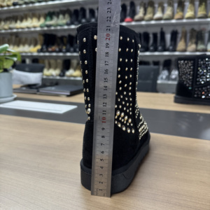 LXG, Bottes <span class=keywords><strong>de</strong></span> <span class=keywords><strong>ski</strong></span> <span class=keywords><strong>de</strong></span> descente Hua Singh pour femme avec ornement diamant, bottes <span class=keywords><strong>de</strong></span> neige pour promenades hivernales, semelle antidérapante et isolante en TPR, bottes mi-hautes pour femme HSX004 - Product Image 6