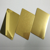 Panel Compuesto de Aluminio con Recubrimiento de Espejo Dorado, Láminas ACP ACM, Alucobond para Decoración de Múltiples Proyectos