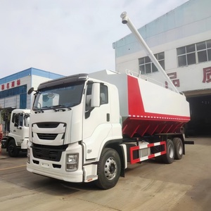 Camión de Transporte de Alimento para Aves de Corral ISUZU GIGA de 32 Cbm y 16 Toneladas, Transmisión Manual, Camión Cisterna para Alimento a Granel - Product Image 4