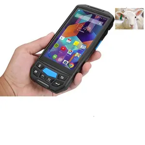 SDK free Android Mobile PDA Wireless 134.2khz LF RFID Reader Android WIFI GPS 4G Wireless Handheld Data Collector Ear Tag Reader