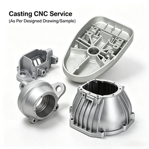 Boîtier électronique en aluminium moulé sous pression personnalisé ADC12/A380, boîtier d'équipement électrique usiné CNC OEM - Product Image 1