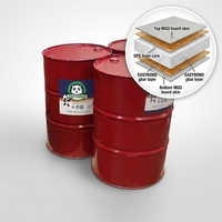 Colle liquide PU pour panneaux isolants OSB EPS SIP pour la construction, le transport et le travail du bois