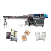 Machine d'emballage de type coussin à grande vitesse pour pain/fromage / Machine d'emballage automatique de type coussin