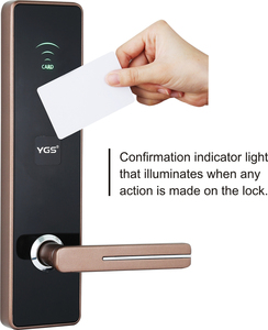 YGS thẻ chìa khóa thẻ nhập khách sạn khóa cửa kiểm soát truy cập kỹ thuật số cửa ổ khóa - Product Image 4