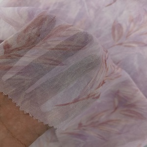 Tissu en Chiffon 100% Polyester Personnalisé, Froissé, Doux, Imprimé Floral, Semi-Transparent, Brillant, pour Robes et Blouses pour Filles et Femmes - Product Image 4