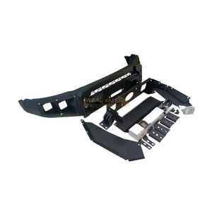 Accesorios para pastillas Parachoques delantero de acero resistente todoterreno 4x4 para barra <span class=keywords><strong>Jac</strong></span> T9 Black Bull - Product Image 4