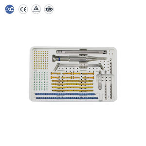 Precio de fábrica AO ALPS Cirugía ortopédica veterinaria Trauma Instrumentos médicos <span class=keywords><strong>SET</strong></span> Mini placas de bloqueo completas - Product Image 2