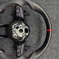 Volant de voiture pour Volkswagen, volant Golf 7 MK 7 MK 7.5 R GTI Golf 6 MK 6 VW Golf 7.5 R en fibre de carbone