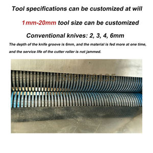 آلة تقطيع أوراق التبغ-آلة تقطيع الفولاذ المقاوم للصدأ من الدرجة الغذائية للفلفل ، معالجة الفواكه المجففة - Product Image 6