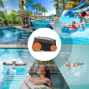 Robot Limpiafondos Automático Addotron para Piscinas de Plástico, Aspiradora de Piscinas con Accesorios - Product Image 3