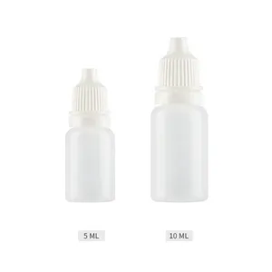 5ml 10ml Empty Eye Dropper Plastic Bottles Eye Drops