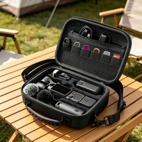 Hartschalen-EVA-Tragetasche, wasserdicht, staubdicht, stoßfest, Aufbewahrungsbox für Osmo Pocket 4 Creator Kit, Reise-Organizer