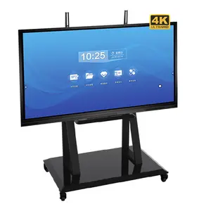 Hoge Kwaliteit 4K Slimme Touch Screen Smart Tv Elektronische Interactieve Whiteboard Voor Onderwijs