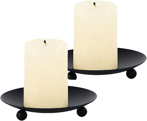 Classic <b>Decorative</b> Iron Pillar & Candlestick Holder for Home <b>Table</b> Centerpiece Handmade - Product Image 3