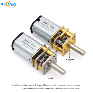 KE CHEN 모터 GM12-N20VA <span class=keywords><strong>6V</strong></span> DC 기어드 모터 12mm 프레임 방폭 60-100 RPM 스마트 홈 및 애완 동물 피더 응용 분야 - Product Image 3