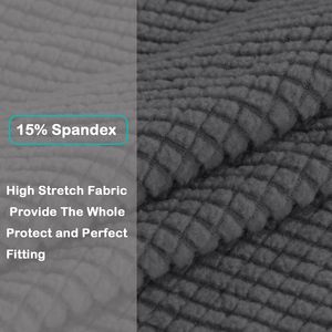 Inthetrend Elastic Modern Washable Spandex Stretching Waterproof Solid Pattern Customizable <b>Sofa</b> Protector Slipcover - Product Image 3