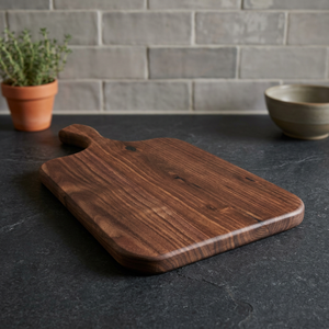 Rectangular Acacia Chopping Board Wood Handle Premium Customizable Designs Eco-Friendly Serving Tray 2.0cm Thick Dishwasher Safe - Product Image 1