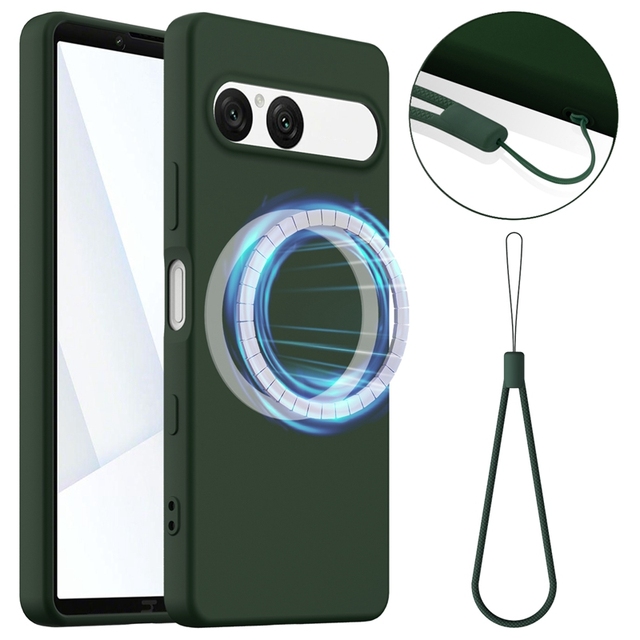 Wholesale Soft TPU Silicone Mobile Phone Case with Magnetic Protective Cover Phone Case for Sony Xperia 10 VII