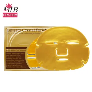 Guangzhou skin care supplier korean face product collagen crystal moisturizing hyaluronic acid jelly facial mask