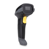 Pemindai Barcode 2D Nirkabel YUNEW dengan Stand, Pemindaian Otomatis, Pembaca Kode QR dan PDF417 untuk Pembayaran Mobile