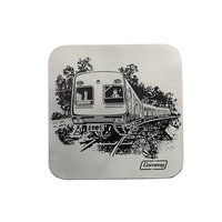 Sous-verre en métal avec impression personnalisée, pour café, thé, bière, tasse, forme carrée, Sublimation, pour boissons