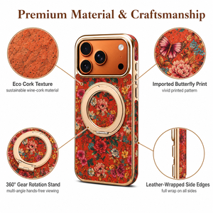 เคสโทรศัพท์ไม้ก๊อกรักษ์โลก พร้อมขาตั้งหมุนได้ ป้องกันแรงกระแทก สำหรับ<span class=keywords><strong>ดู</strong></span>วิดีโอและไลฟ์สด - Product Image 3