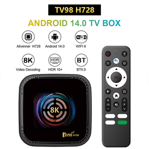Tv98 Allwinner H728 Octa-core Stb Reproductor Multimedia de Transmisión 8K, 4GB de RAM, Internet Inteligente, el Mejor Decodificador de TV con Linux, Google Android 14 - Product Image 2