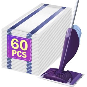 Recharges de tampons de vadrouille jetables compatibles avec le kit de tampons de vadrouille à pulvérisation multi-surfaces <span class=keywords><strong>Swiffer</strong></span> <span class=keywords><strong>WetJet</strong></span> pour le nettoyage des sols - Product Image 3