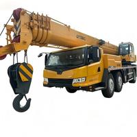 Grue mobile d'occasion QY50KC de 50 tonnes, hauteur de levage de 2600 m, moteur Scania, origine Chine, accessoires de grue, 33000 kg, exportation