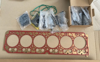 SET GASKET KEPALA SILINDER BAJA UNTUK PERAWATAN MESIN JOHN DEERE 6068 6068D 6068T 6068T/H 6.8L RE572261 R116516 DZ111362