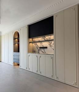 Mueble de Comedor Moderno de Lujo, Hecho a Medida, de Madera Ecológica, con Almacenamiento para Comedor/Sala de Estar, Mueble Multifuncional - Product Image 2